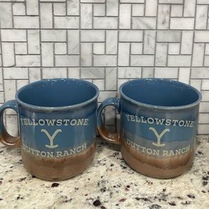 🆕 2 Yellowstone Dutton Ranch Coffee Mugs NWT